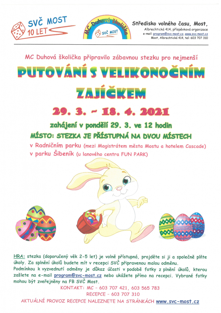 Putování s velikonočním zajíčkem