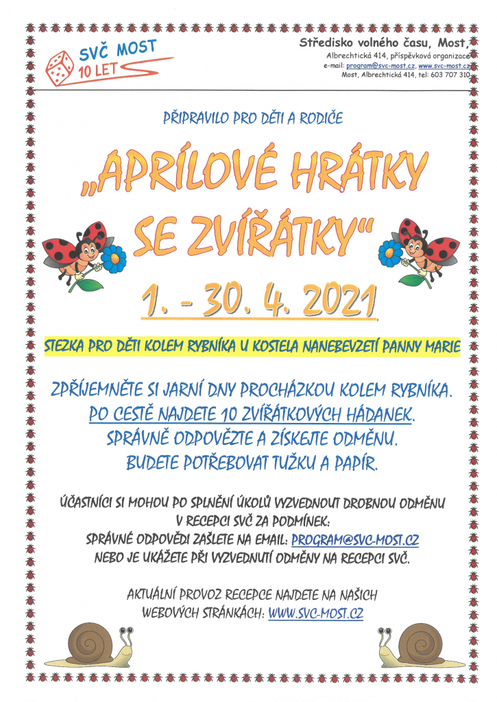 Aprílové hrátky se zvířátky