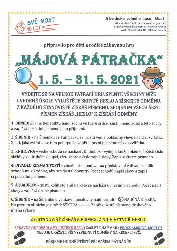 Májová pátračka