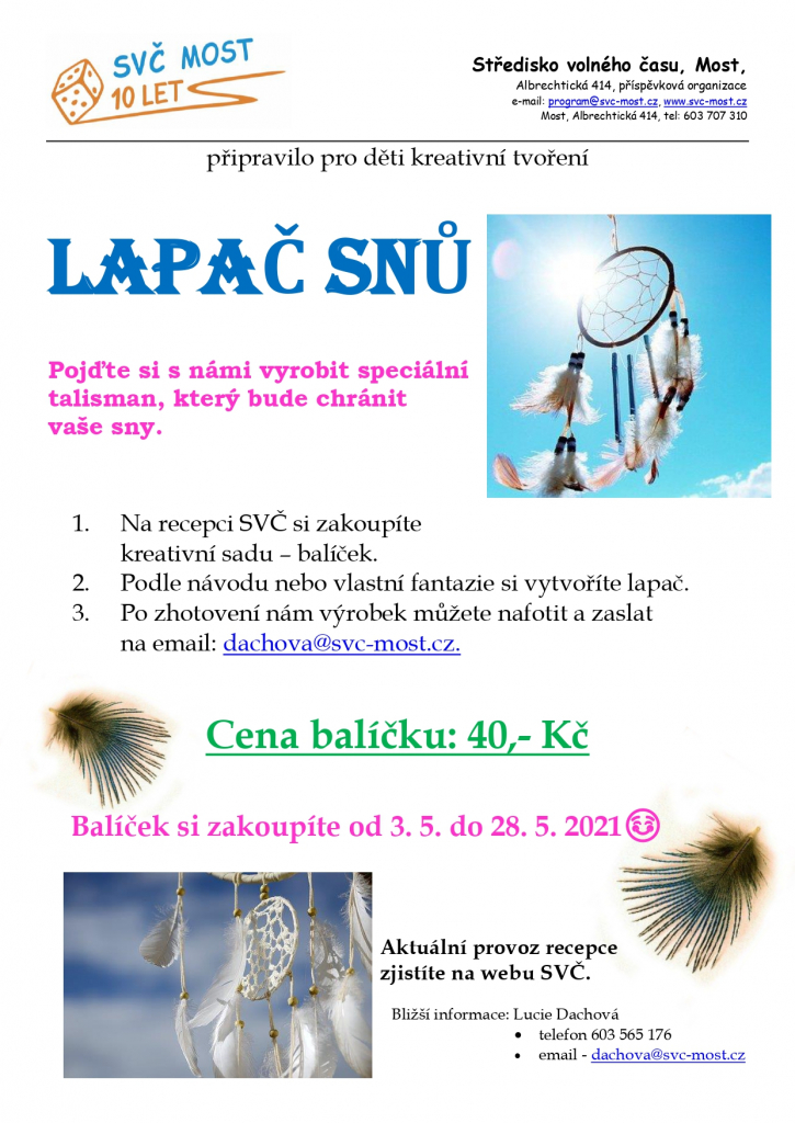 Lapač snů - kreativní tvoření