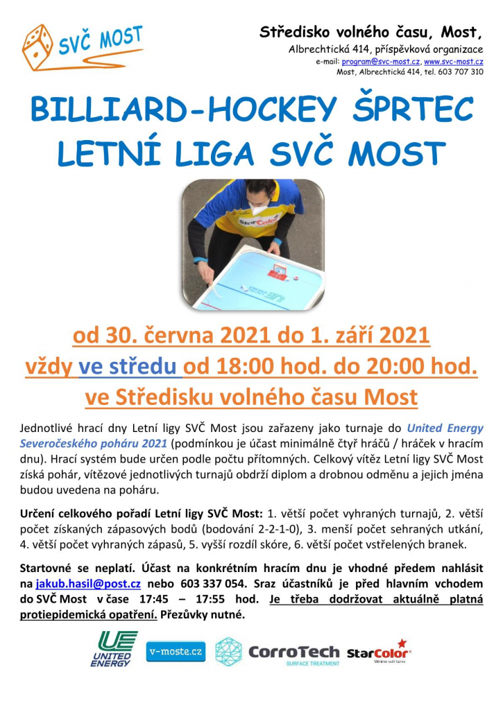 Šprtec - Letní liga SVČ Most