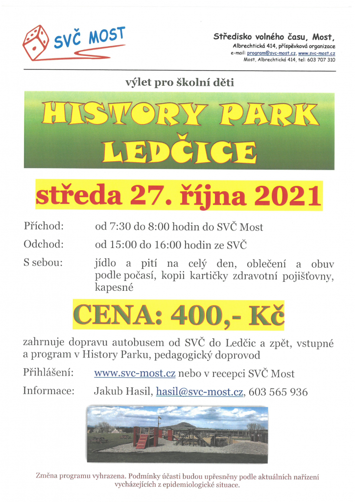 Výlet - History park Ledčice