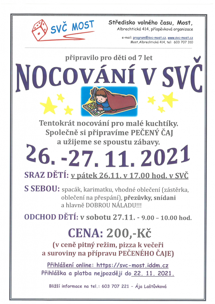 Nocování v SVČ