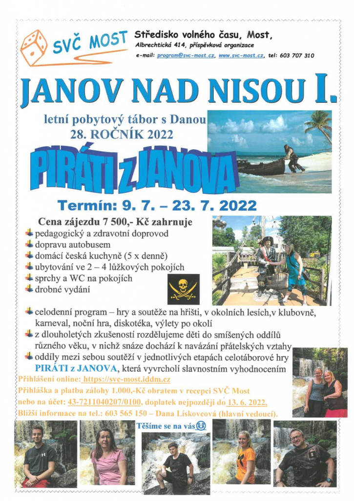 Letní tábor s Danou