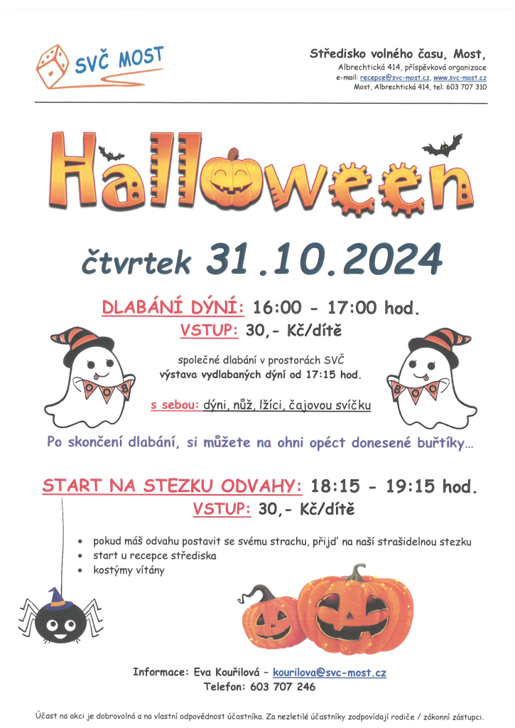 Halloween - stezka odvahy