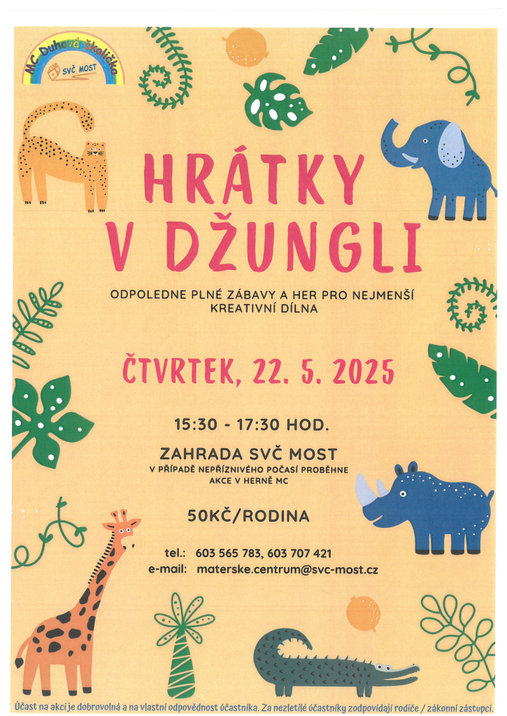 Hrátky v džungli v MC