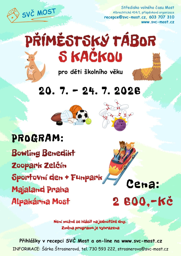 Příměstský tábor s Kačkou