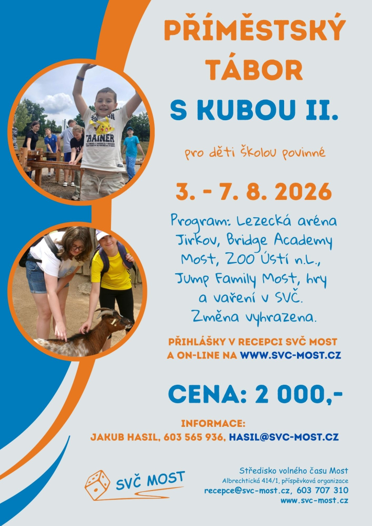 Příměstský tábor s Kubou II.