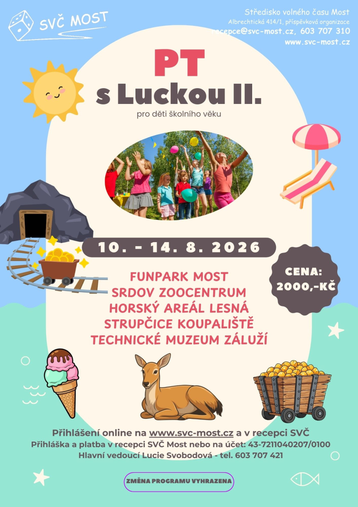 Příměstský tábor s Luckou II.