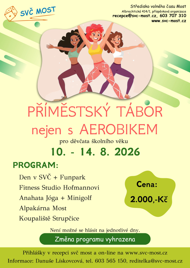 Příměstský tábor nejen s aerobikem