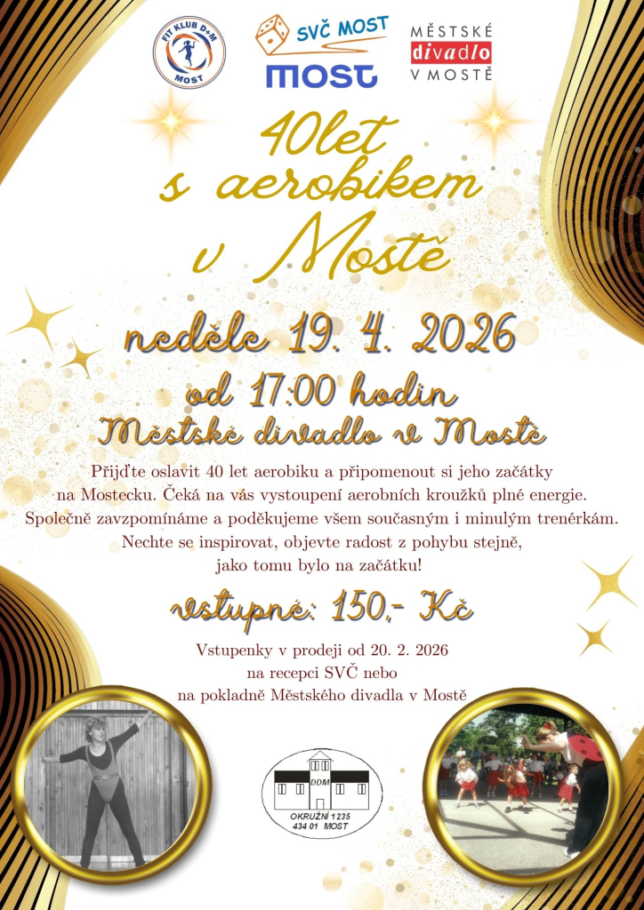 40 let s aerobikem v Mostě