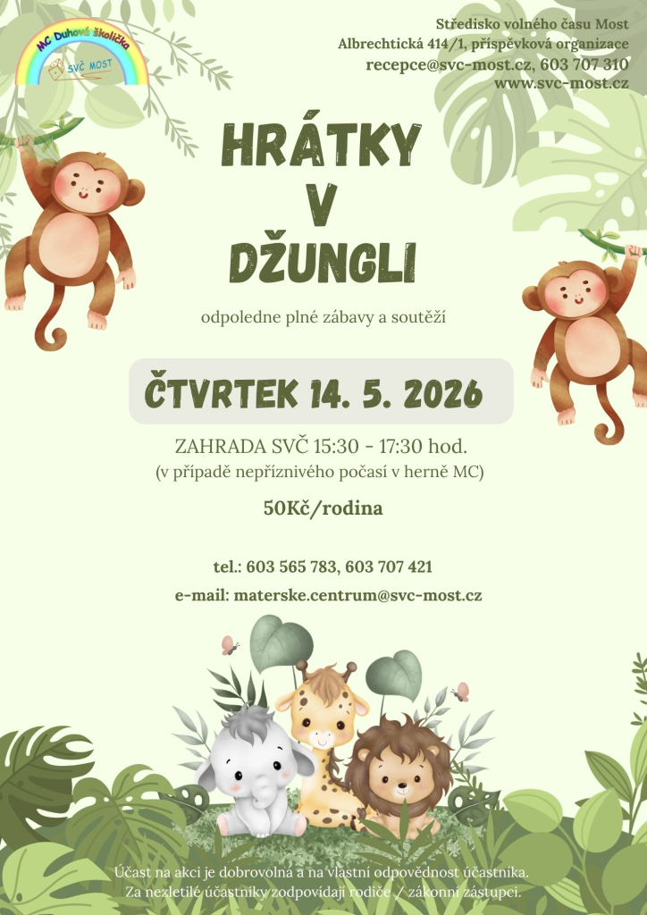 Hrátky v džungli v MC