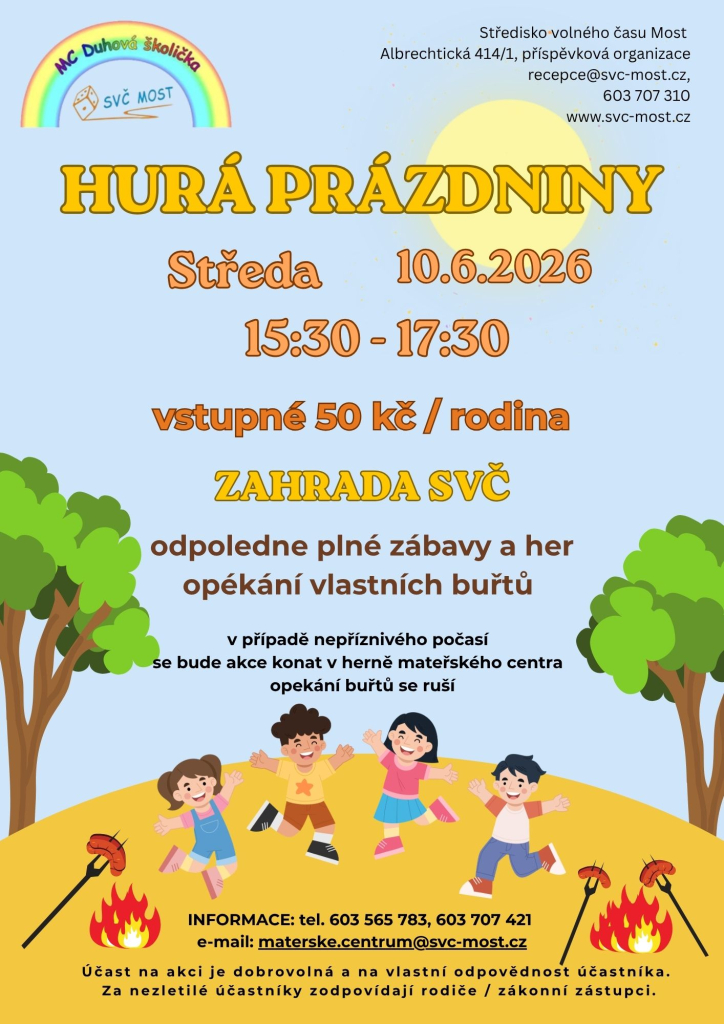 Hurá prázdniny v MC