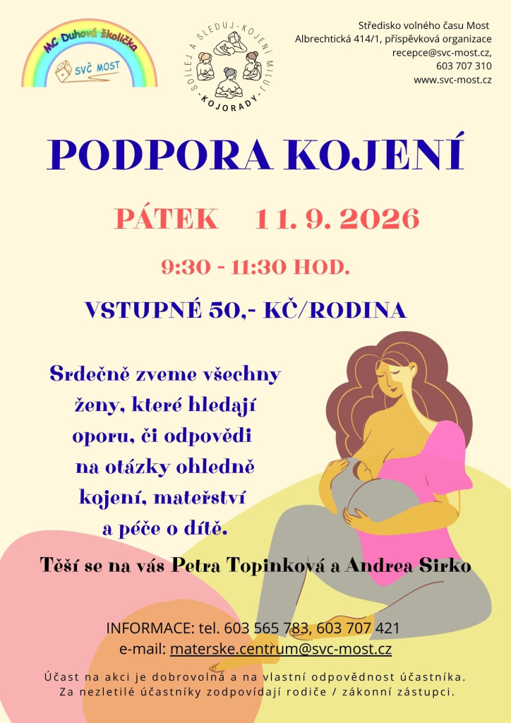 Setkání s poradkyněmi - podpora kojení