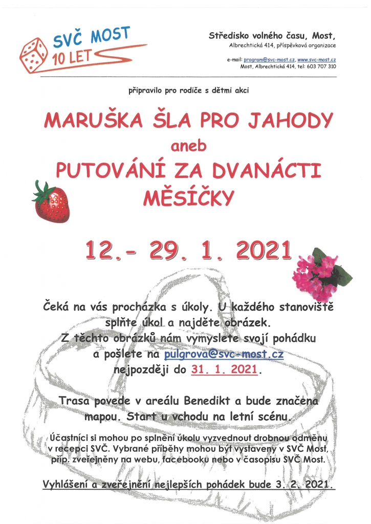 Maruška šla pro jahody