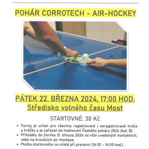Air-hockey - Pohár CorroTech