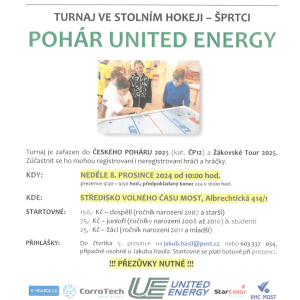 United Energy Víkend stolního hokeje