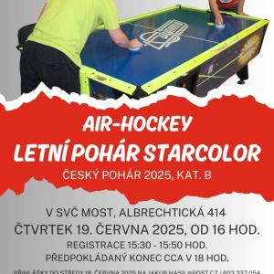 Air-hockey - Letní pohár StarColor
