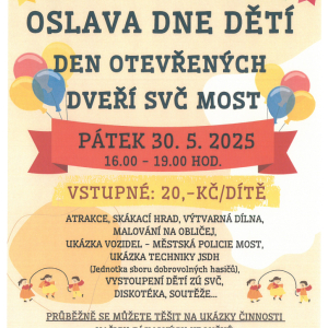 Den dětí & Den otevřených dveří SVČ Most