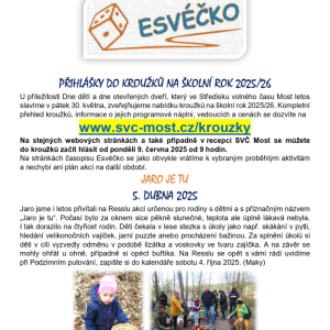 Vychází Esvéčko č. 28