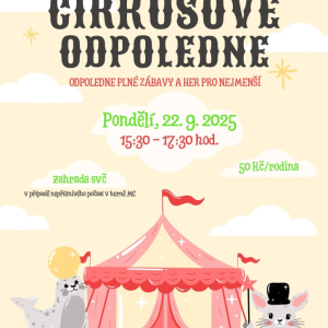 Cirkusové odpoledne v mateřském centru