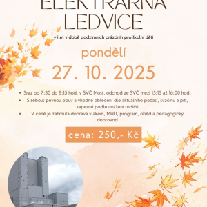 Výlet pro školní děti - Elektrárna Ledvice