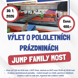 Výlet pro školní děti - Jump Family Most