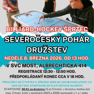 Šprtec - Severočeský pohár družstev