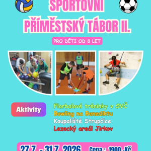 Sportovní příměstský tábor II.