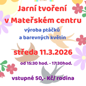 Jarní tvoření v MC