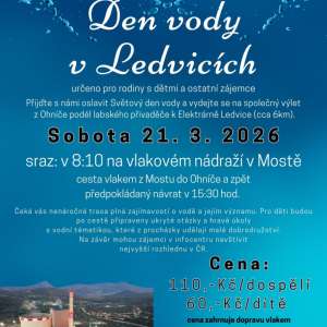 Světový den vody - stezka vodobraní