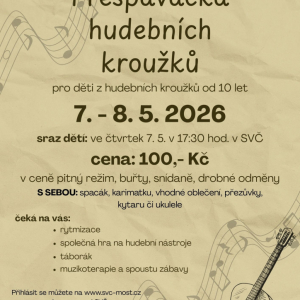 Přespávačka hudebních kroužků