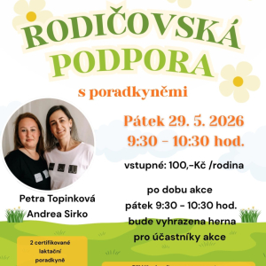 Setkání s poradkyněmi - rodičovská podpora