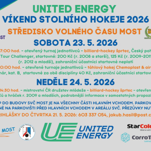 United Energy Víkend stolního hokeje