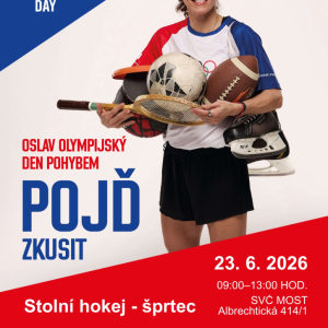 Olympijský den - stolní hokej šprtec