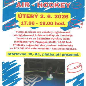 Air-hockey - Pohár SVČ Most