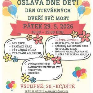 Den dětí & Den otevřených dveří SVČ Most