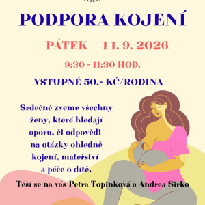 Setkání s poradkyněmi - podpora kojení