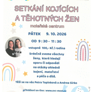 Setkání s poradkyněmi - podpora kojení