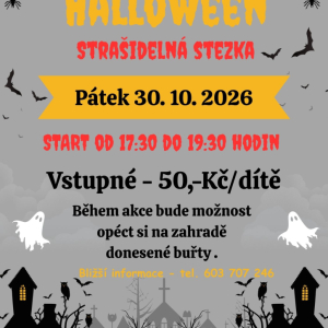 Halloween - stezka odvahy